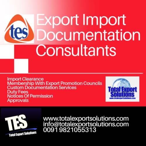 Export Import Documentation Consultants Total Export Solutions