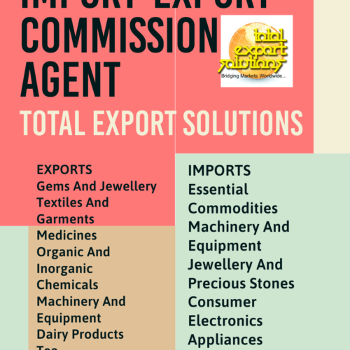 Import-Export Commission Agent Total Export Solutions