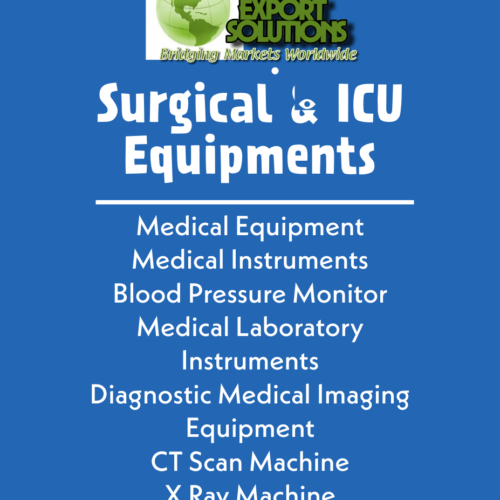 Surgical & ICU Equipments Total Export Solutions